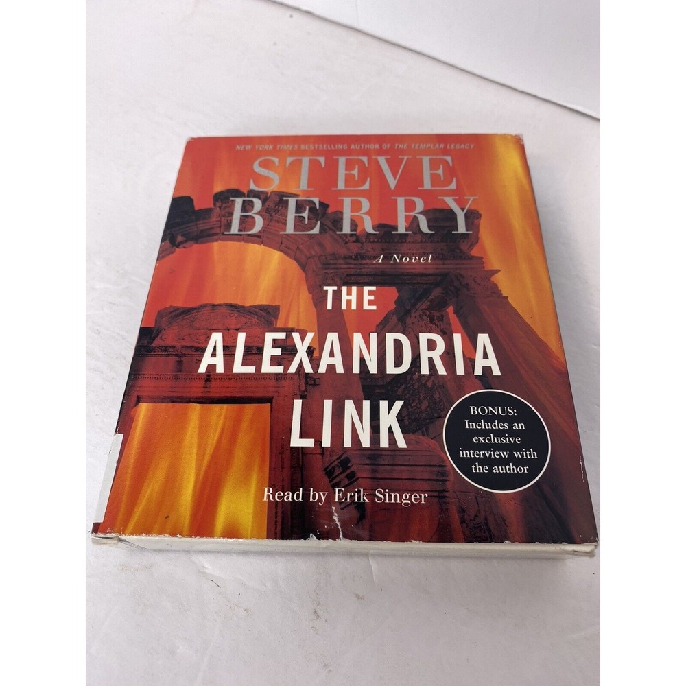 The Cotton Malone Ser.: The Alexandria Link by Steve Berry (2007, Compact Disc,